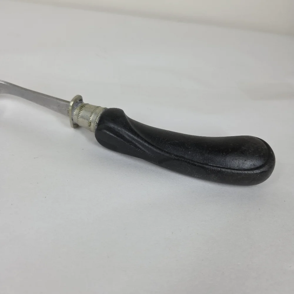 Vtg Flint Arrowhead Stainless Steel Meat Carving Fork Two Prong